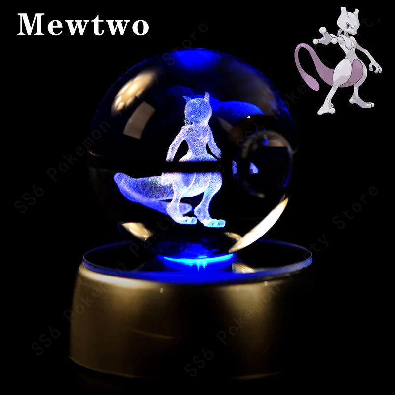 Pokemon Crystal Ball Ambient Light 3D Character