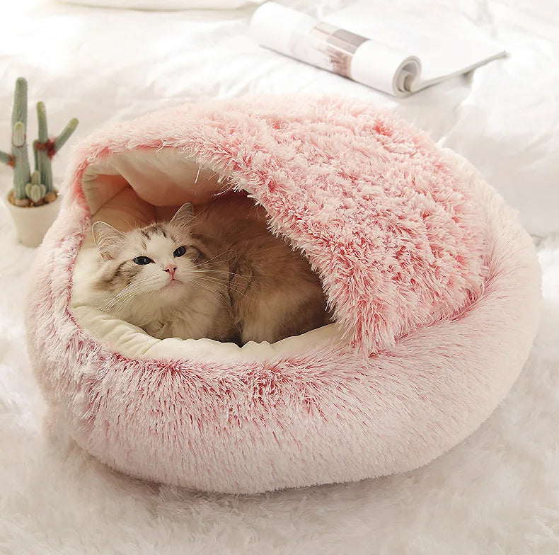 Autumn & Winter Plush Pet Bed