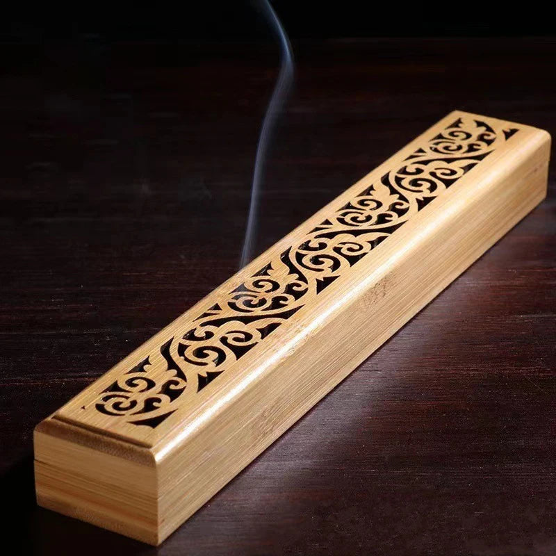 Natural Bamboo Incense Burner