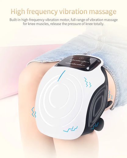 VIMYSHOW Smart Cordless Knee Massager – Heat & Vibration Therapy for Joint Pain Relief