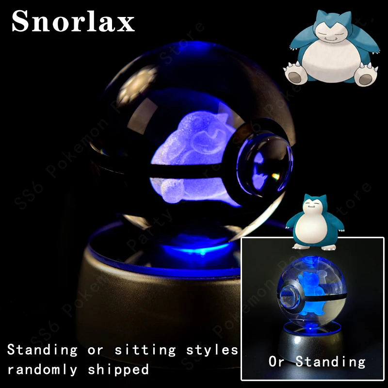 Pokemon Crystal Ball Ambient Light 3D Character