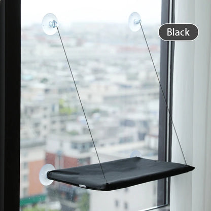 20kg Pet Cat Hammock Window Seat – Hanging Cat Bed with Strong Bearing, Comfortable Sunny Resting Spot & Kitten Climbing Frame