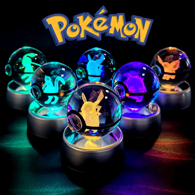 Pokemon Crystal Ball Ambient Light 3D Character