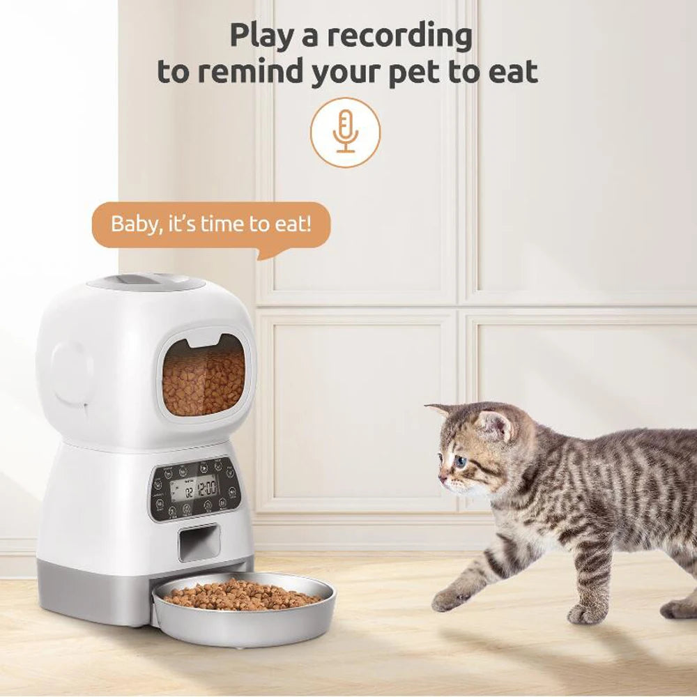 3.5L WiFi Smart Automatic Pet Feeder