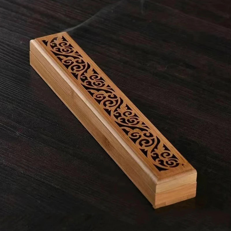 Natural Bamboo Incense Burner