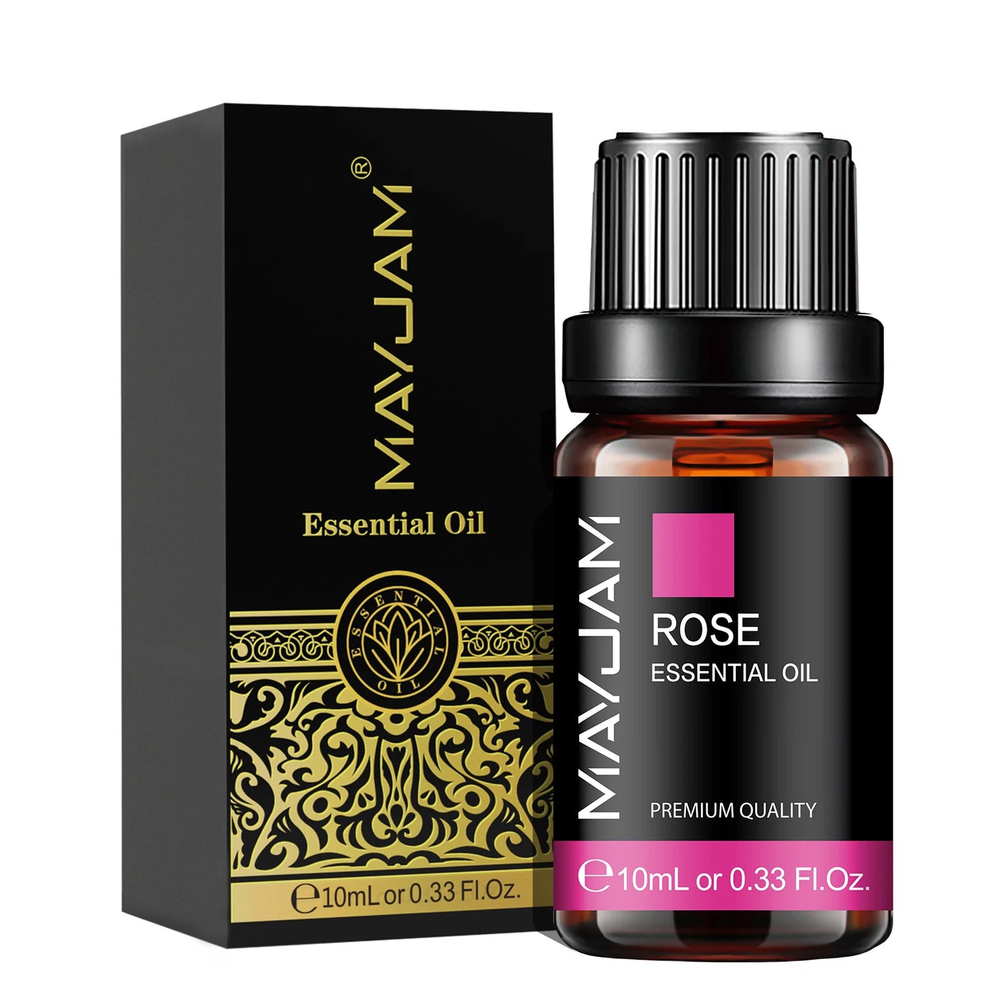 MAYJAM 10ml Essential Oils Set – Lavender, Jasmine, Eucalyptus, Vanilla & More