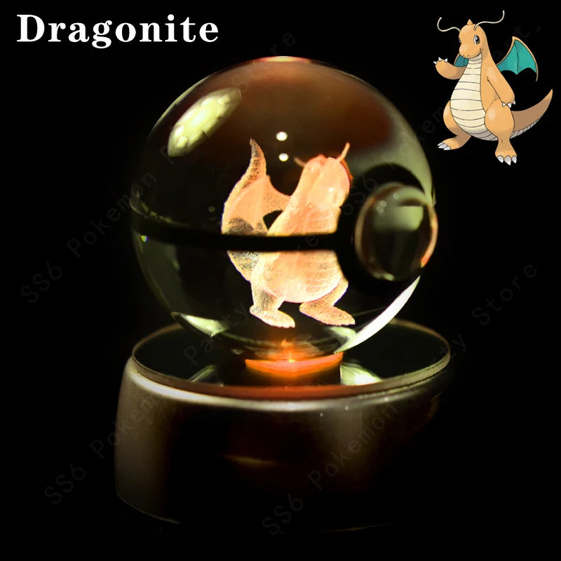 Pokemon Crystal Ball Ambient Light 3D Character