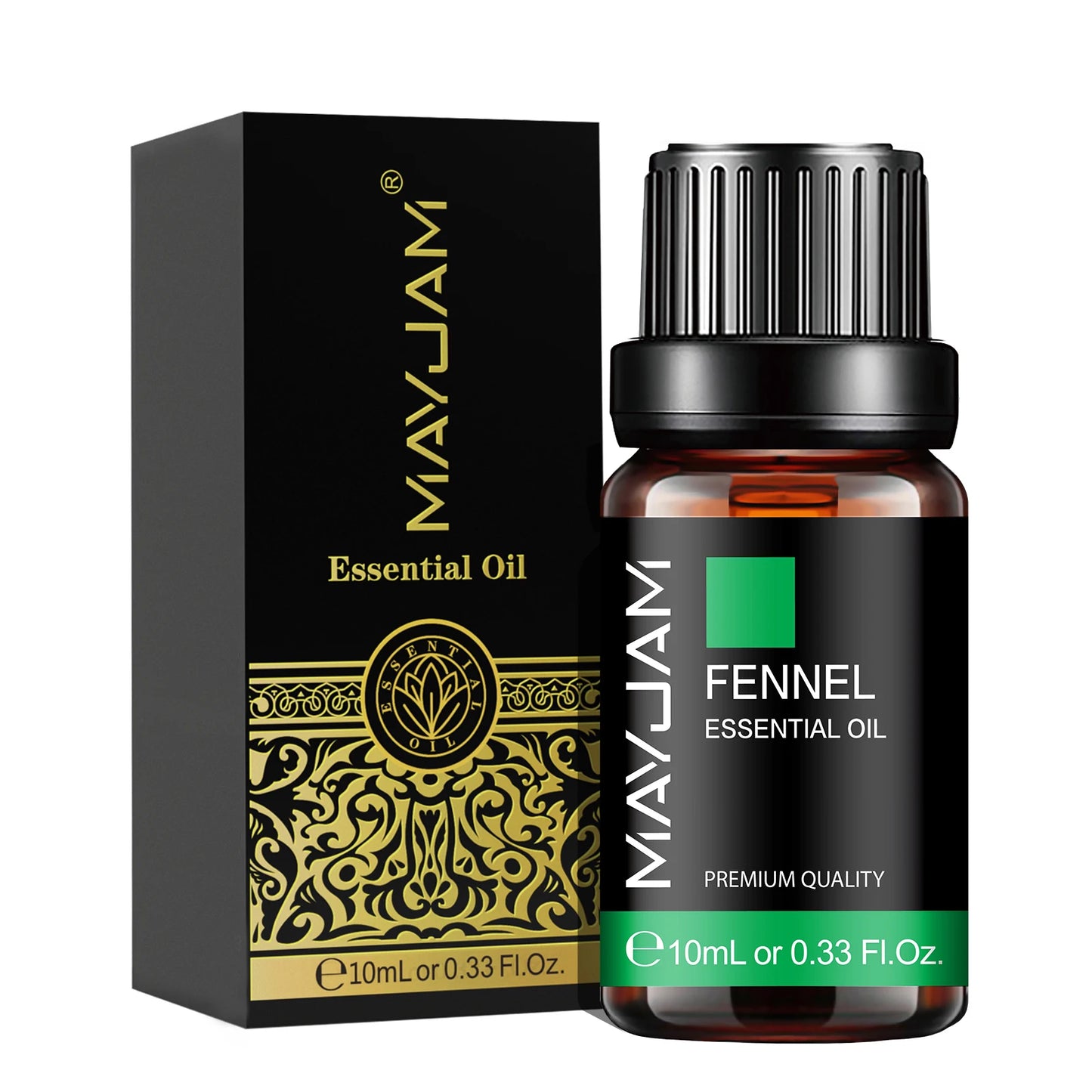 MAYJAM 10ml Essential Oils Set – Lavender, Jasmine, Eucalyptus, Vanilla & More