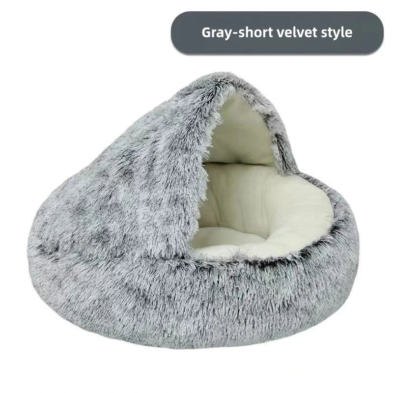 Autumn & Winter Plush Pet Bed