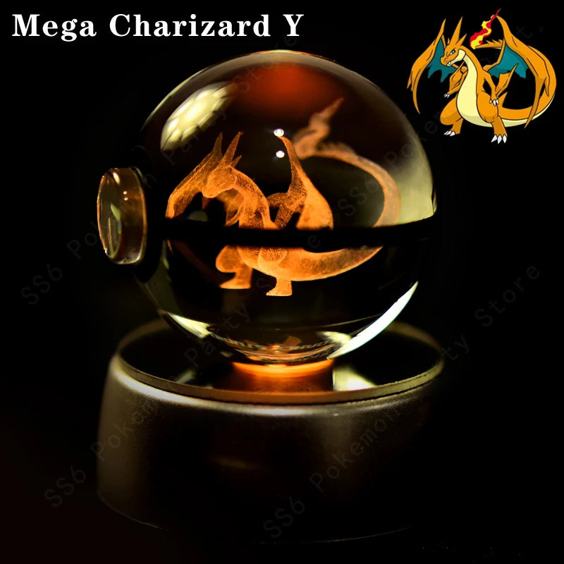 Pokemon Crystal Ball Ambient Light 3D Character