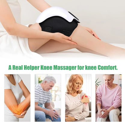 VIMYSHOW Smart Cordless Knee Massager – Heat & Vibration Therapy for Joint Pain Relief