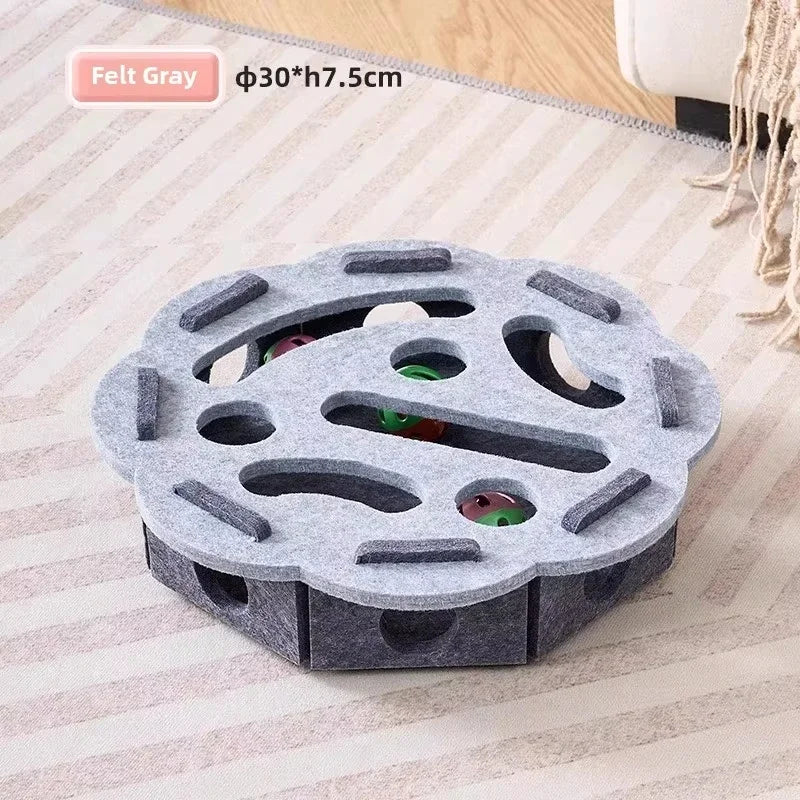 Cat Puzzle Toy Felt Box