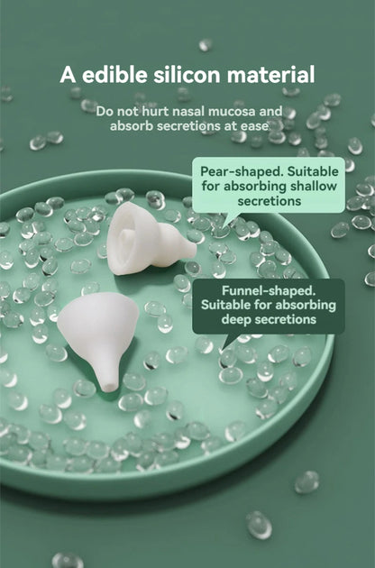 MAYZOLLA Electric Baby Nasal Aspirator – Rechargeable Nose Cleaner for Newborns