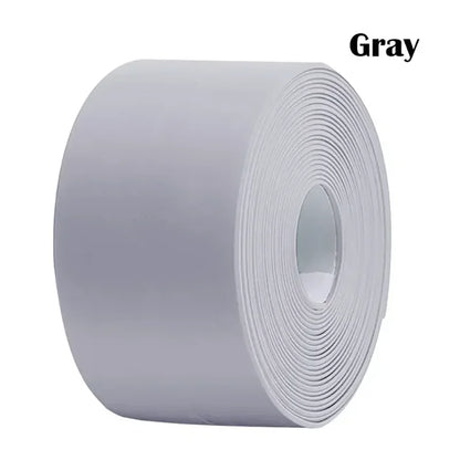 Waterproof Sealing Tape Strip – PVC Self-Adhesive Caulk for Bathroom, Shower, Kitchen & Mold-Proof Protection