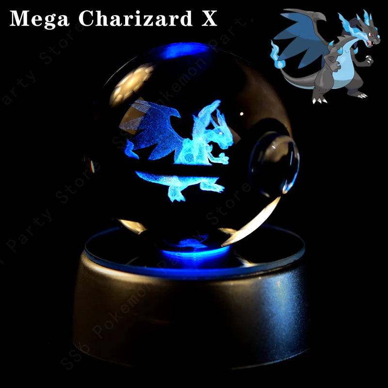 Pokemon Crystal Ball Ambient Light 3D Character