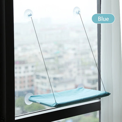 20kg Pet Cat Hammock Window Seat – Hanging Cat Bed with Strong Bearing, Comfortable Sunny Resting Spot & Kitten Climbing Frame