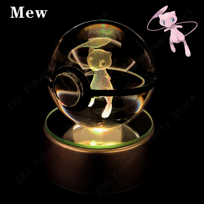 Pokemon Crystal Ball Ambient Light 3D Character