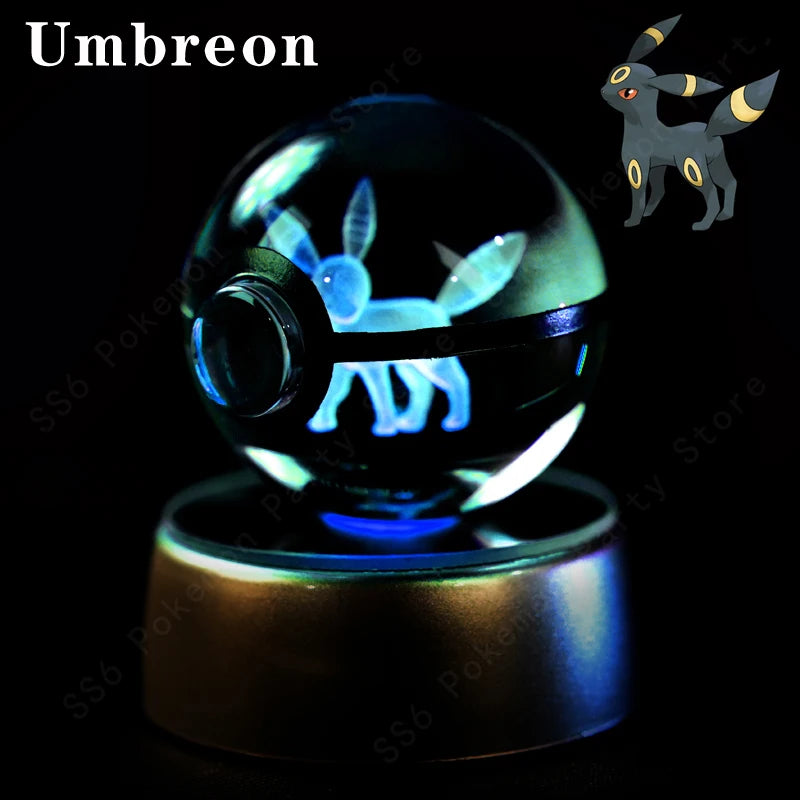 Pokemon Crystal Ball Ambient Light 3D Character