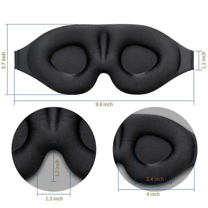 3D Contoured Sleep Mask