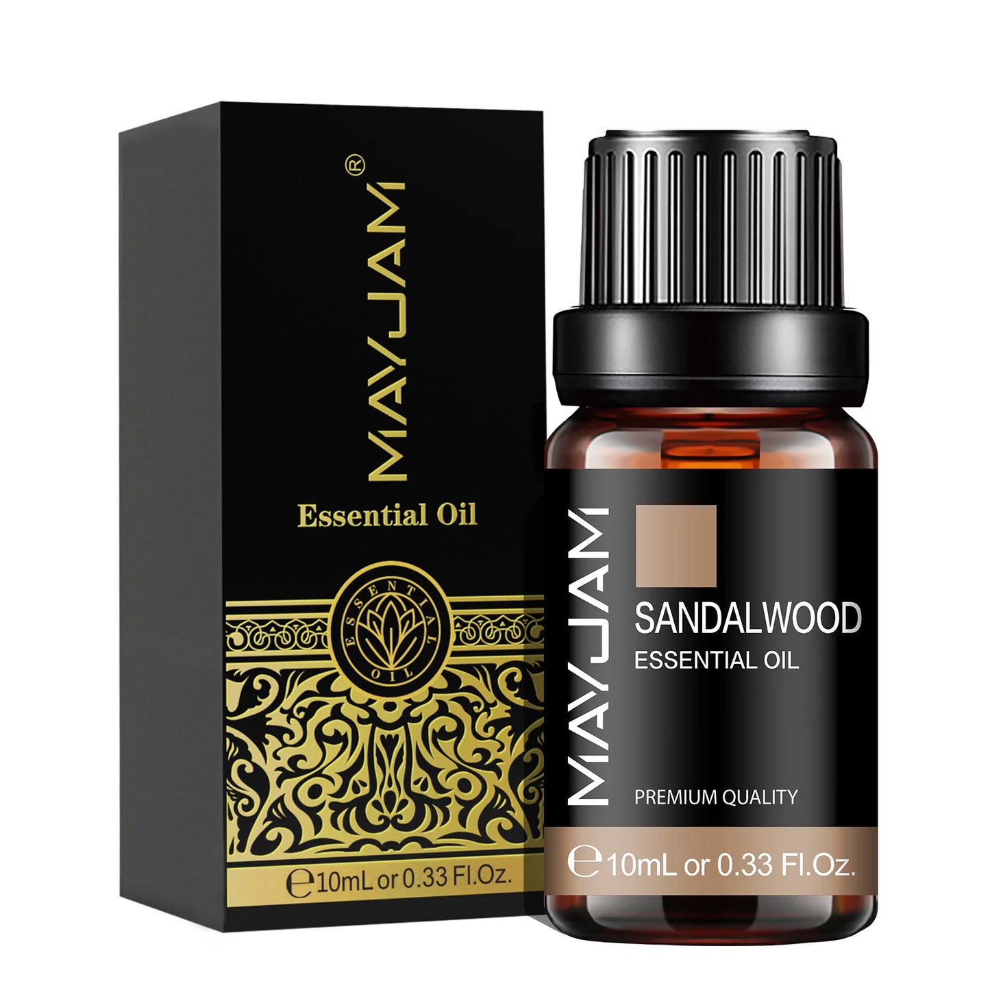 MAYJAM 10ml Essential Oils Set – Lavender, Jasmine, Eucalyptus, Vanilla & More