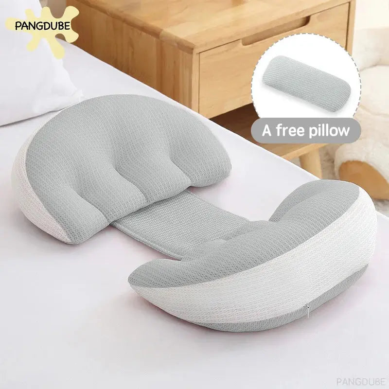 PANGDUBE Pregnancy Pillow – Full Body Support with Waist Pillow for Moms-to-Be WRLDEU SHOP