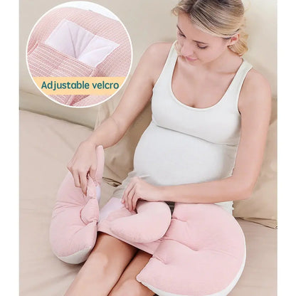 PANGDUBE Pregnancy Pillow – Full Body Support with Waist Pillow for Moms-to-Be WRLDEU SHOP