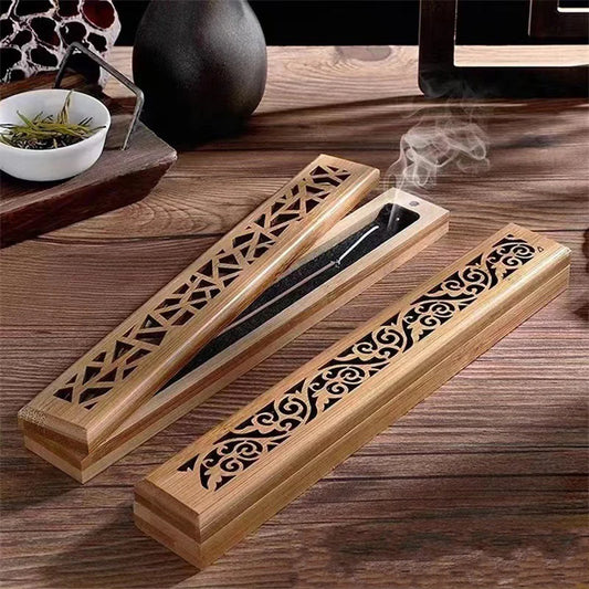 Natural Bamboo Incense Burner