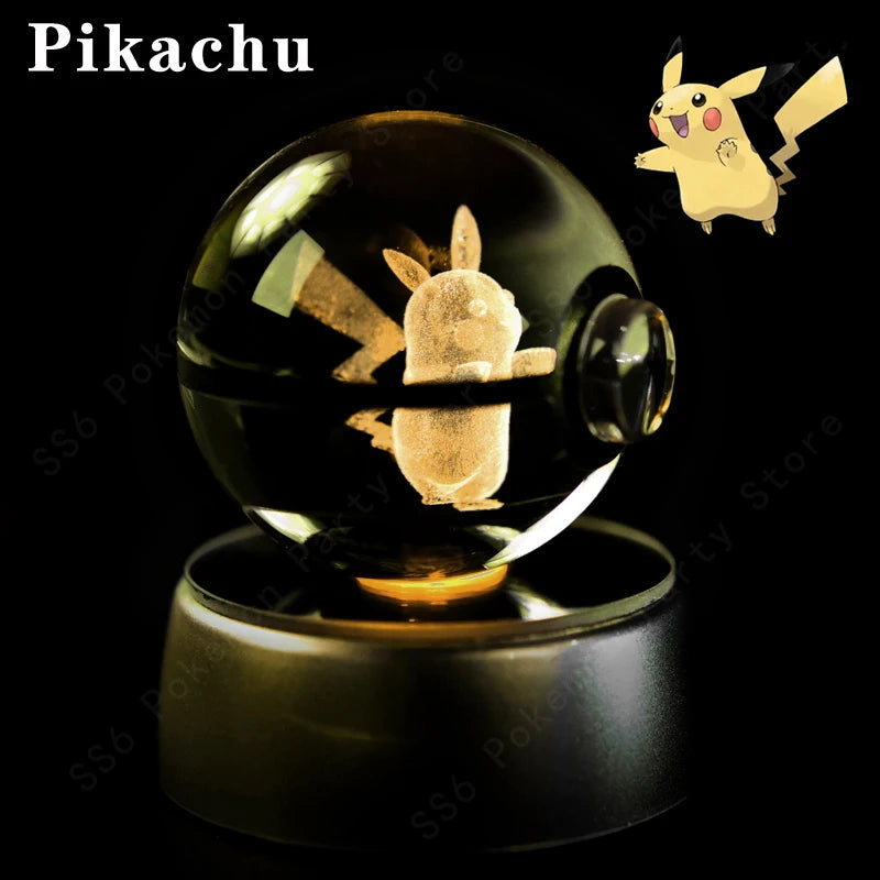 Pokemon Crystal Ball Ambient Light 3D Character