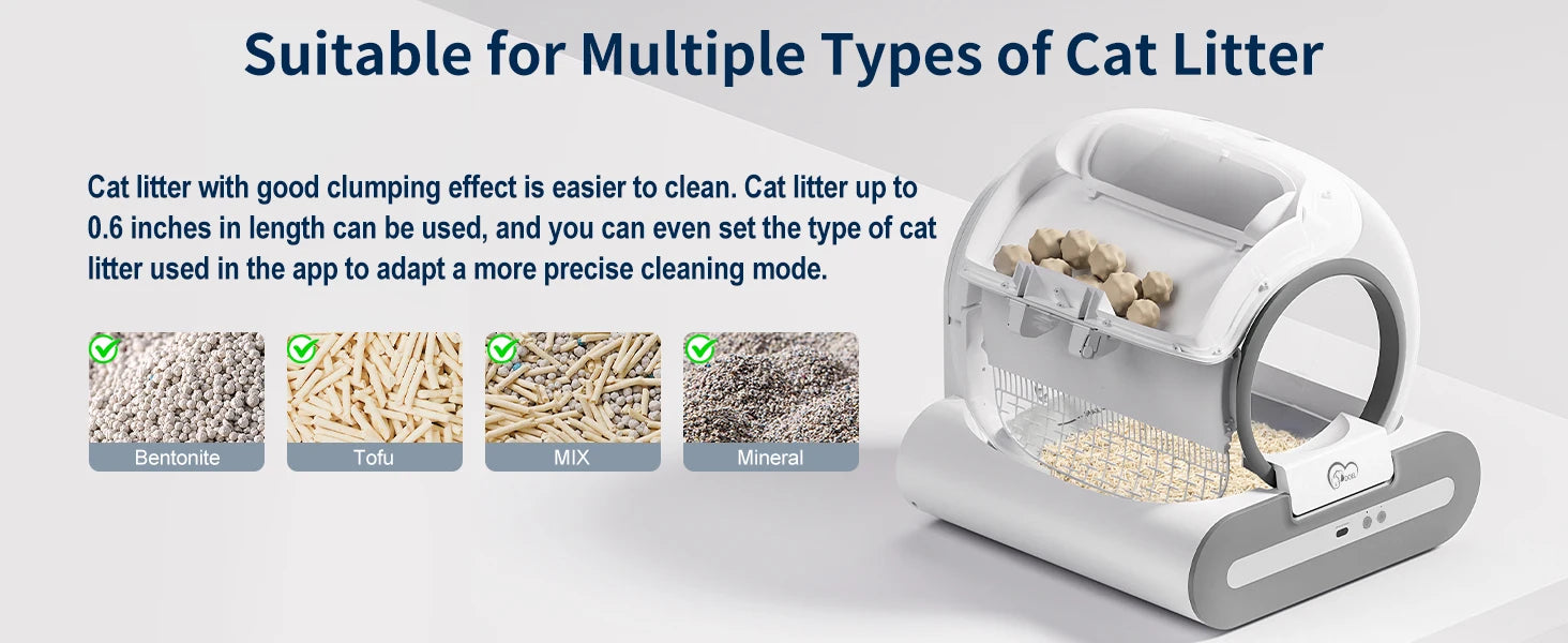 Self-Cleaning Cat Litter Box