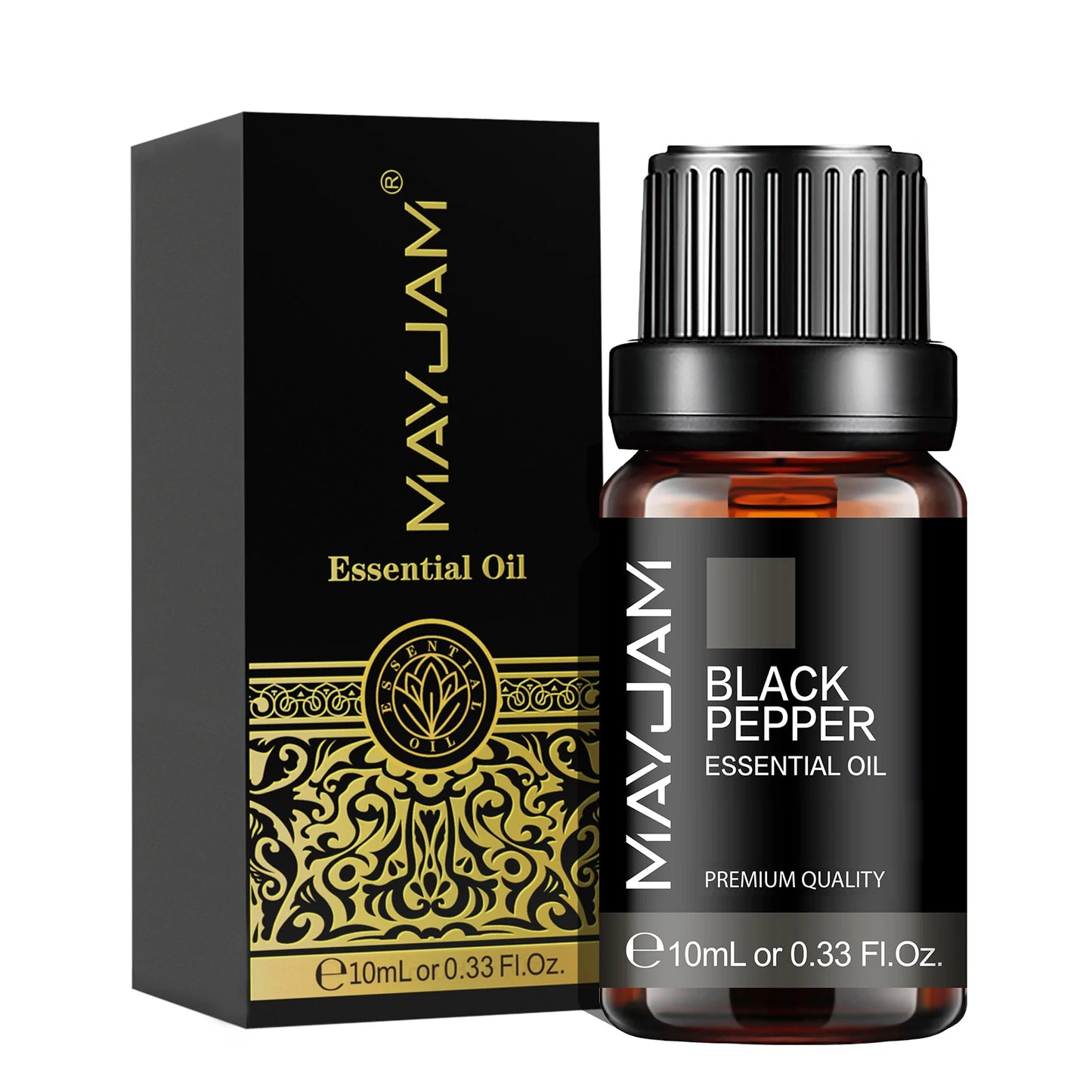 MAYJAM 10ml Essential Oils Set – Lavender, Jasmine, Eucalyptus, Vanilla & More