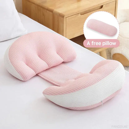 PANGDUBE Pregnancy Pillow – Full Body Support with Waist Pillow for Moms-to-Be WRLDEU SHOP