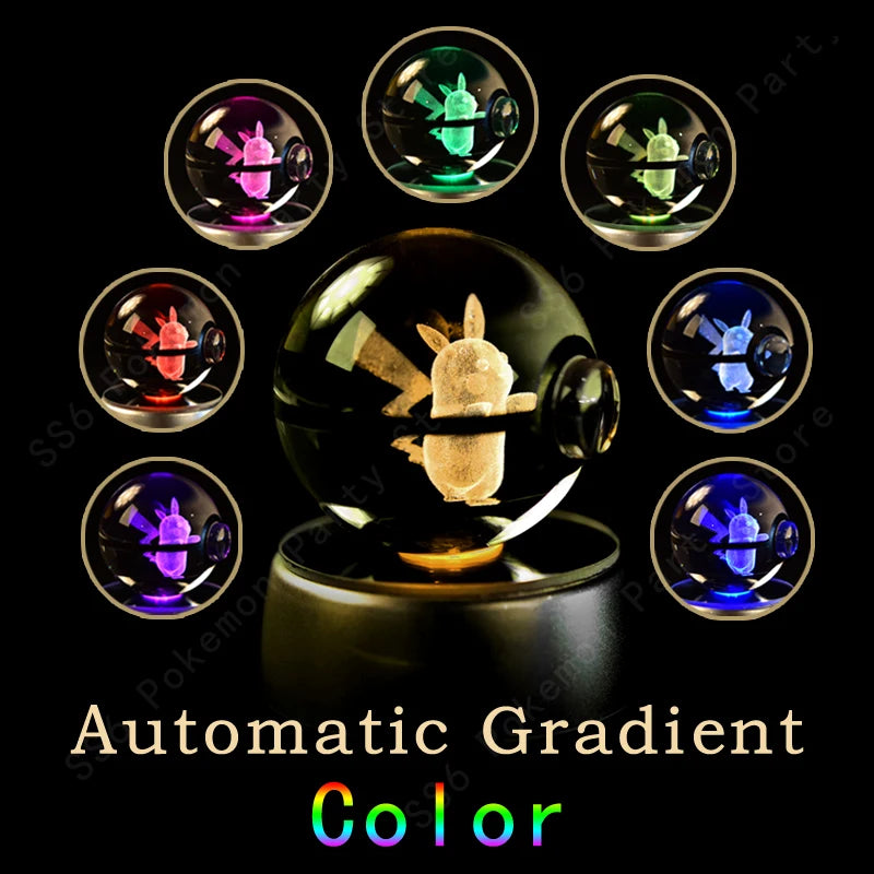 Pokemon Crystal Ball Ambient Light 3D Character