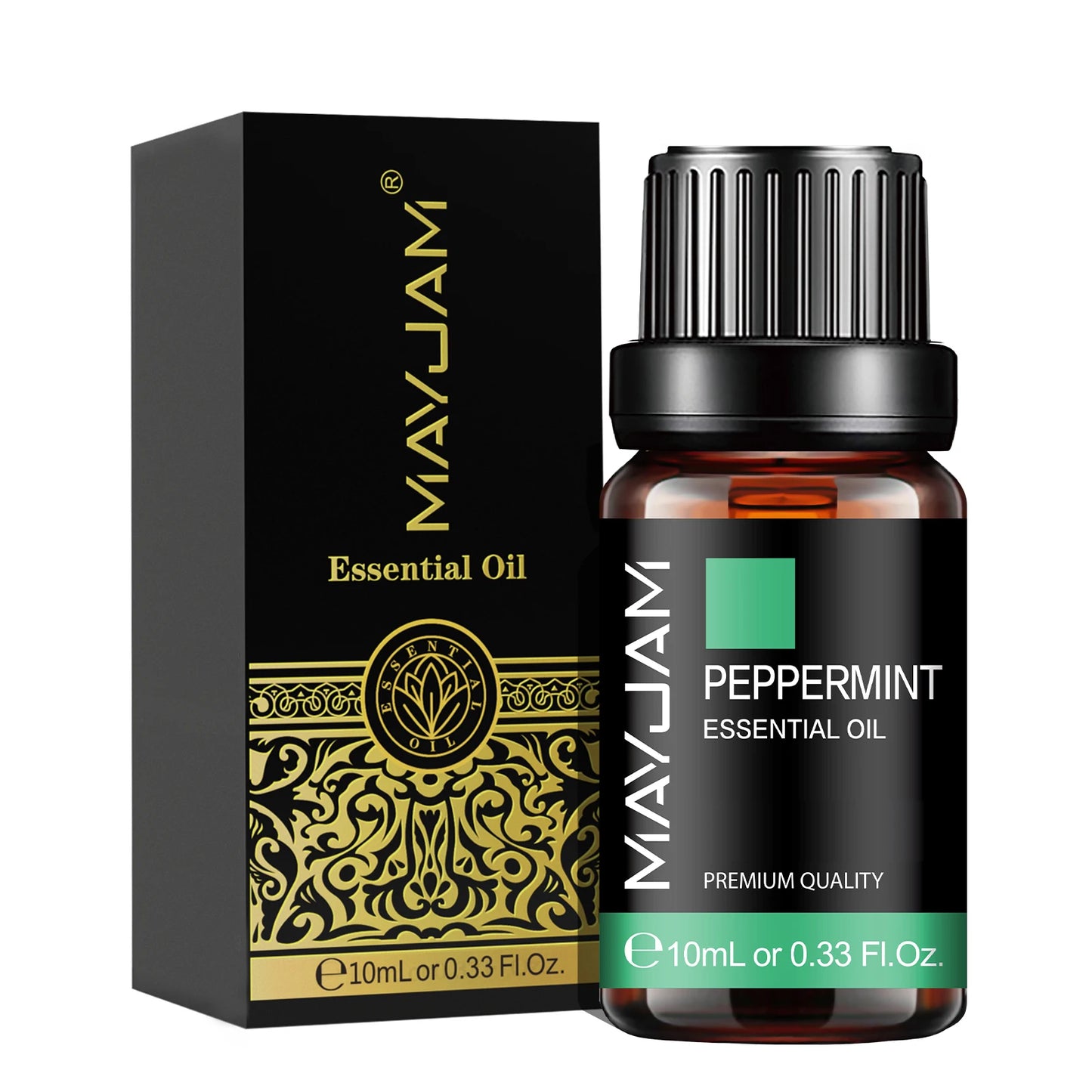 MAYJAM 10ml Essential Oils Set – Lavender, Jasmine, Eucalyptus, Vanilla & More