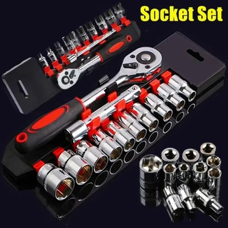 
Versatile and Durable Wrench Socket Set Repairing Tool for DIY and Professional Use