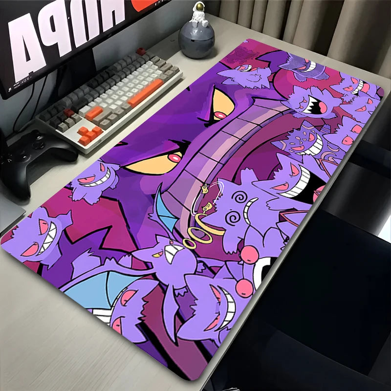 Purple Anime Mouse Pad Gengar