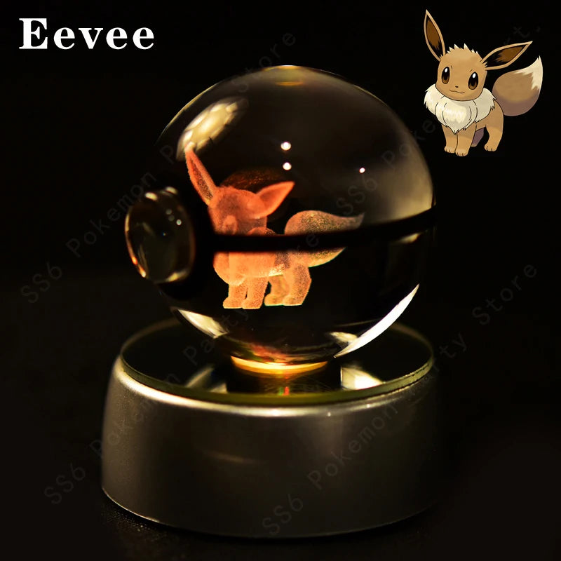 Pokemon Crystal Ball Ambient Light 3D Character