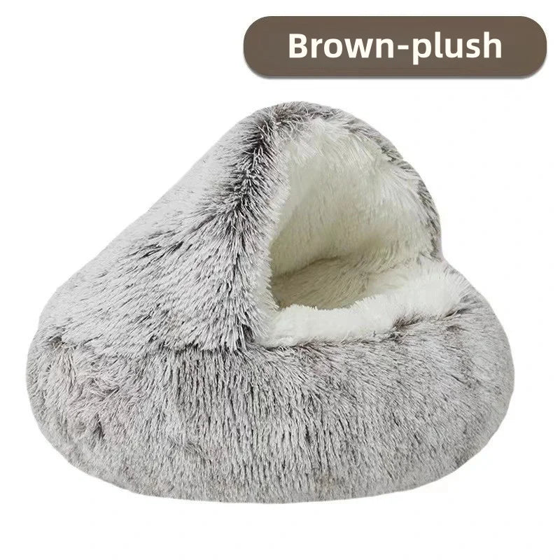 Autumn & Winter Plush Pet Bed