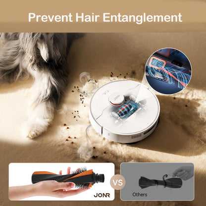 JONR P20 Pro Robot Vacuum | 3-in-1 Mopping, Vacuuming & Drying with Auto Dust Collection & Self-Drainage System