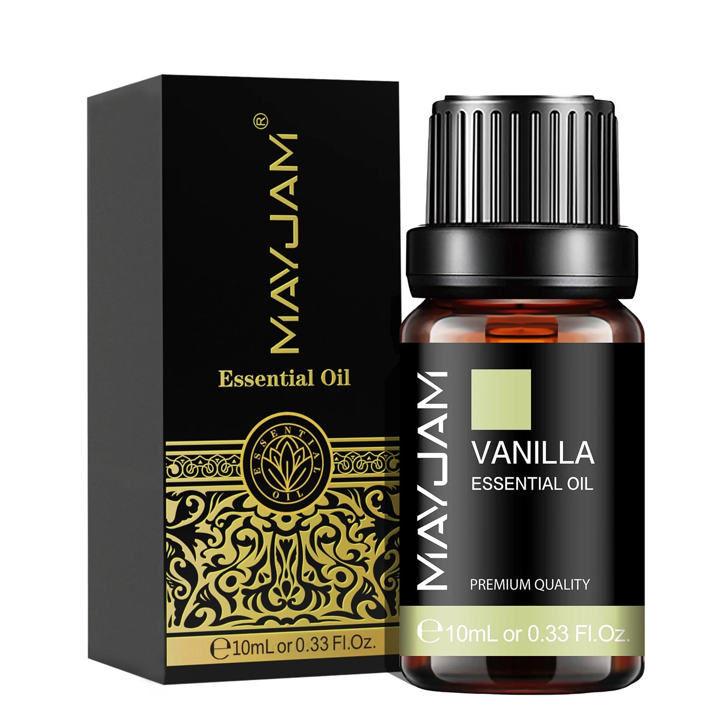 MAYJAM 10ml Essential Oils Set – Lavender, Jasmine, Eucalyptus, Vanilla & More