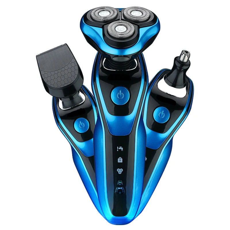 Electric Shaver Rotary Shaver Electric Razor Beard Trimmer 3 in 1