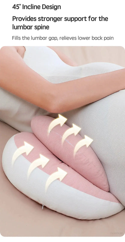 PANGDUBE Pregnancy Pillow – Full Body Support with Waist Pillow for Moms-to-Be WRLDEU SHOP