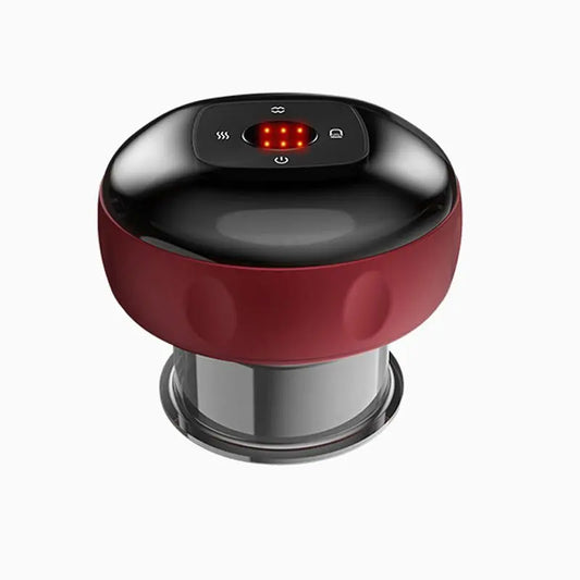 Smart Electric Cupping Therapy Massager – Vacuum Suction, Heating & Scraping for Back, Neck & Muscle Relief