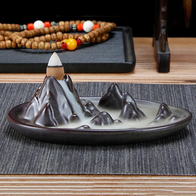 Mountain Shaped Incense Holder