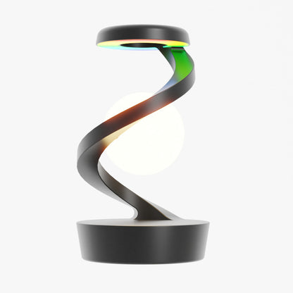 Beautiful rotating moon lamp with realistic lunar surface texture and gentle glow