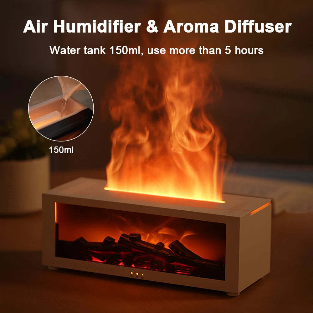 Aroma Diffuser Flame - WRLDEU SHOP