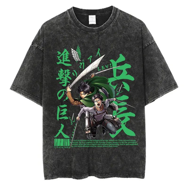 Attack On Titan T Shirts Oversized - WRLDEU SHOP