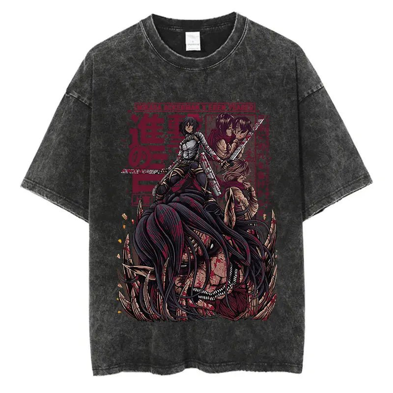 Attack On Titan T Shirts Oversized - WRLDEU SHOP