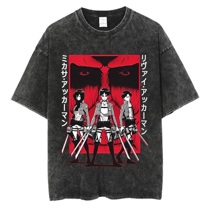 Attack On Titan T Shirts Oversized - WRLDEU SHOP