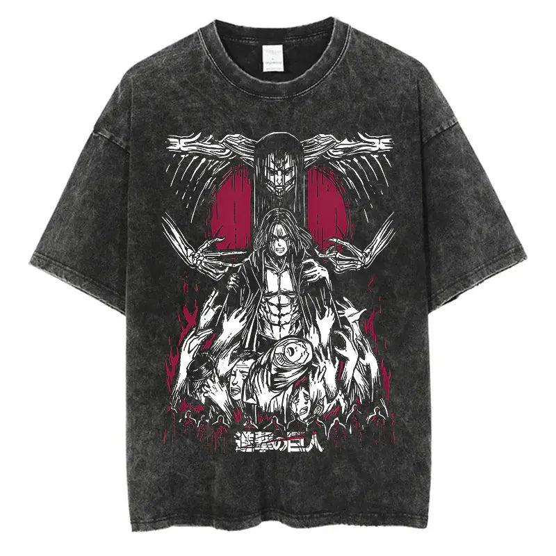 Attack On Titan T Shirts Oversized - WRLDEU SHOP