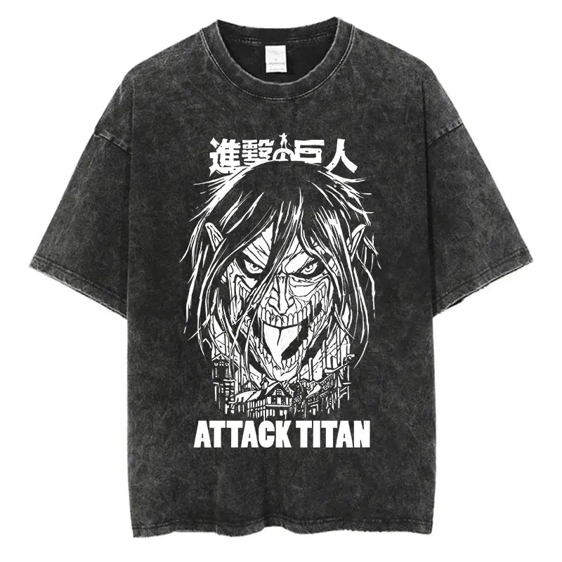 Attack On Titan T Shirts Oversized - WRLDEU SHOP